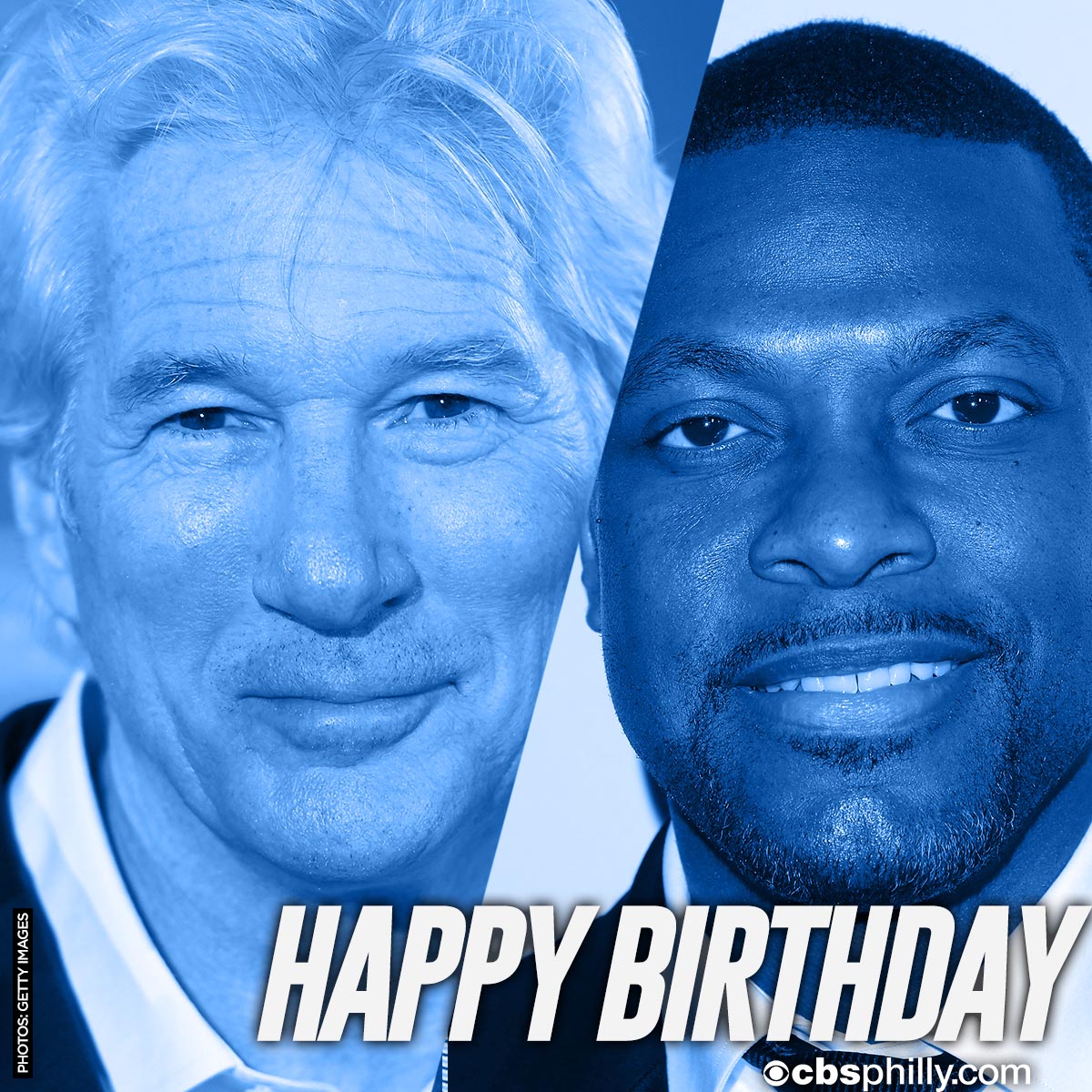   HAPPY BIRTHDAY Richard Gere & Chris Tucker!  