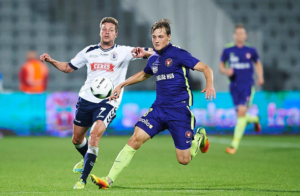 fcmidtjylland's tweet photo. Kristian Riis udlejes til @VendsysselFF for resten af sæsonen ⚽️
Læs mere her: https://t.co/aHyGmH71JZ
Foto: Getty Images https://t.co/0Nfc3IVo5S