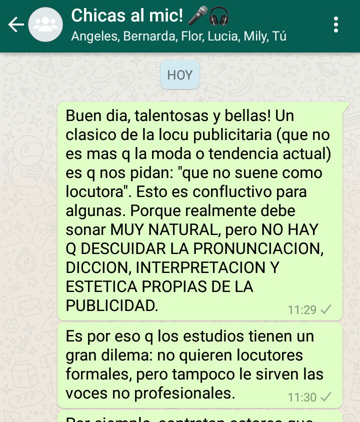 Josefina_Bar's tweet photo. Reforzando y debatiendo conceptos con las alumnas, por wsap!!! 😂😂😂 #ChicasAlMic!! #Locucion #Publicidad #ILoveMyJob @440productora https://t.co/sVGUHpR7gw