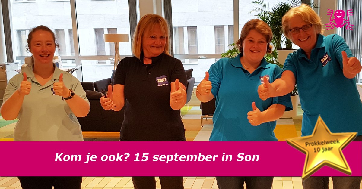 Prokkel's tweet photo. #Prokkel on Tour is op vrijdag 15 september in #Son! #Brabant. Ter voorbereiding op het Jubileum Symposium 15 nov >> https://t.co/R1ohiPIxQs https://t.co/tFmTzQgzgI