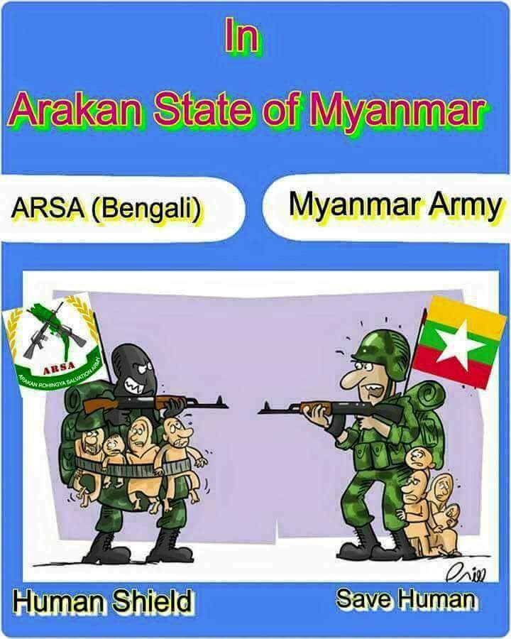 UN, you see the truth aboud Bengali terrorists how they get Arms and attack, these Groups supported and taught how to make.