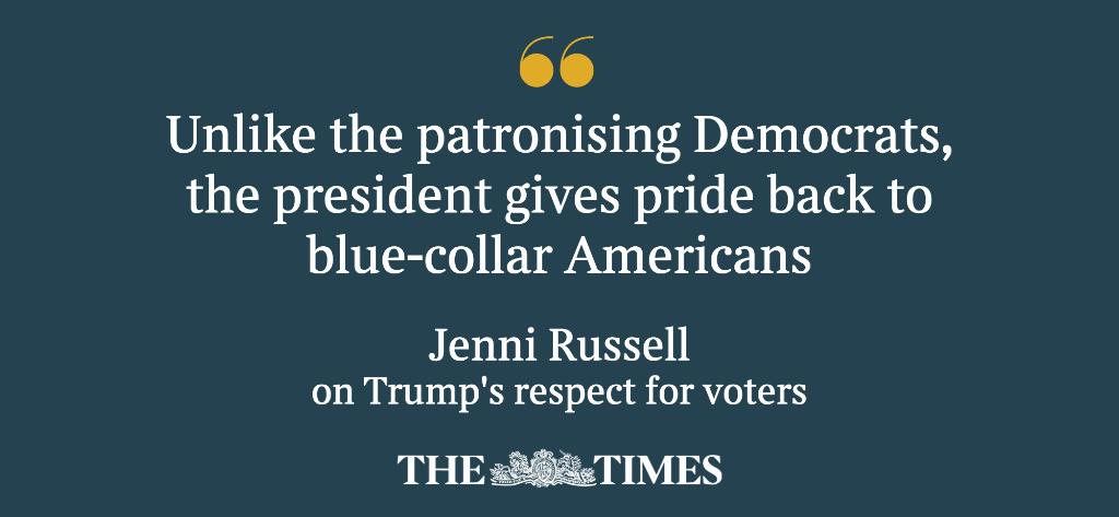 Trump's respect for voters confounds the left, writes <a href="/jennirsl/">Jenni Russell</a> thetim.es/2esharx