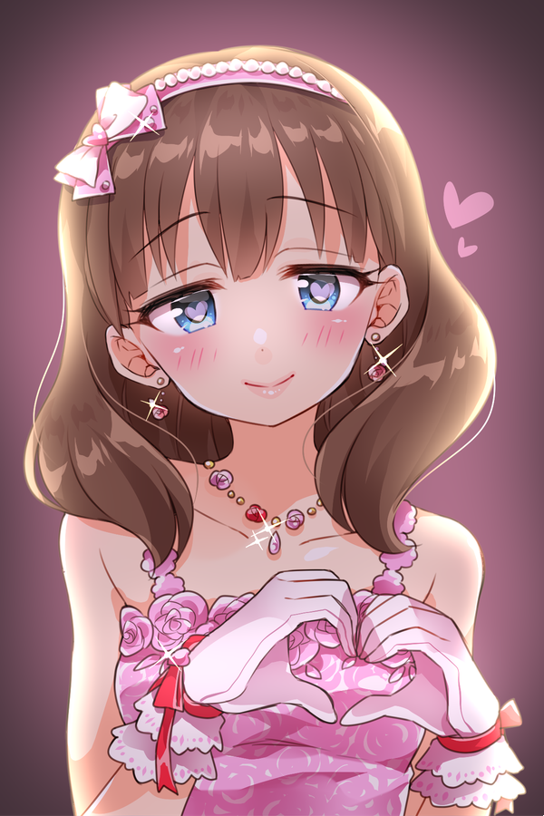 佐久間まゆ 「まゆですよぉ♡ 」|虎んとのイラスト