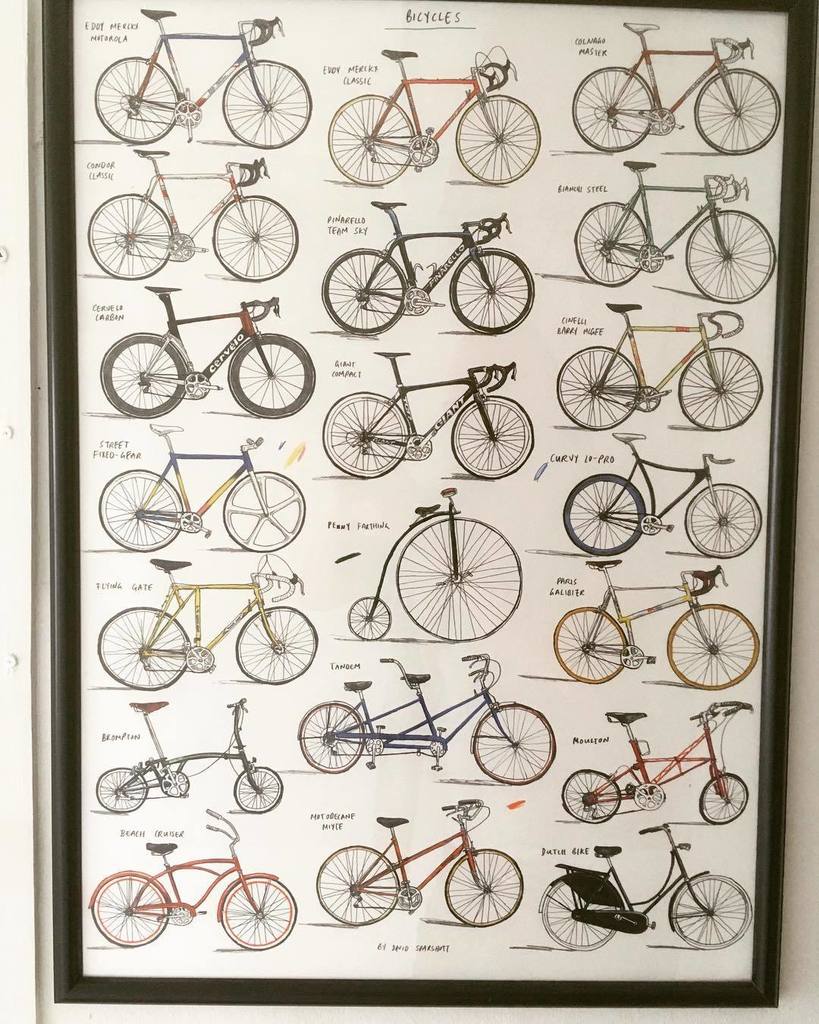 Bicycles by David Sparshott... @stevesparshott - anything to do with you? ift.tt/2wqdCdB