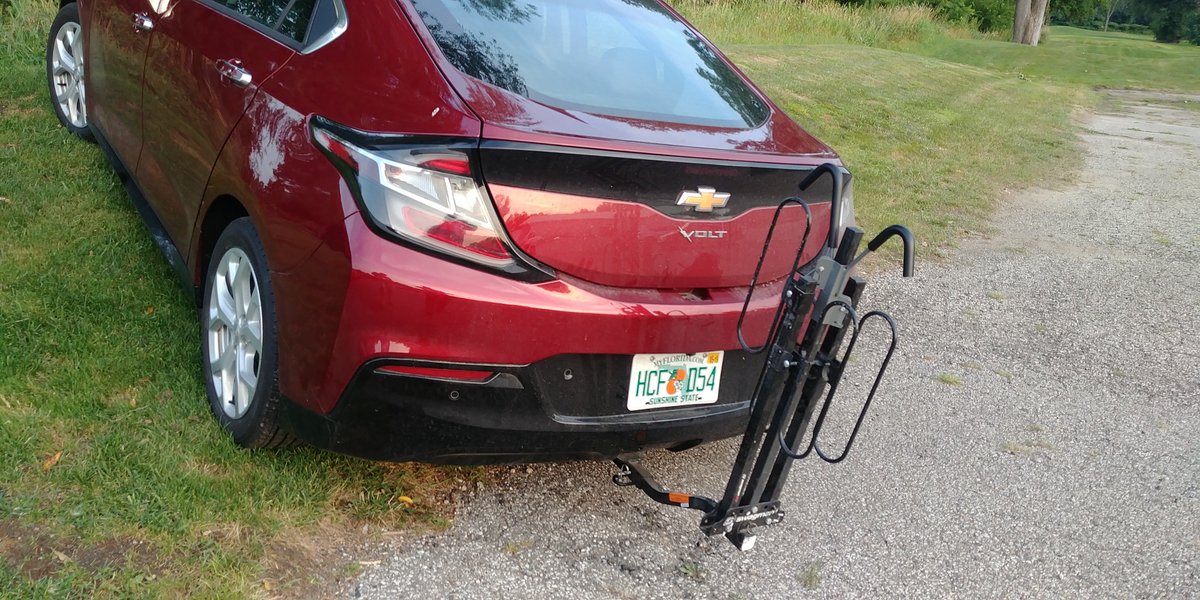 AmazingChevVolt's tweet photo. @WRVoltec +20
@GM @chevyElectric @Chevrolet #ChevyVolt #EREV #BikeRack's
#WithoutADropOfFuel, Mostley!
https://t.co/DpfJOS4V1c
#VoltStats https://t.co/zCYXN5xlzB