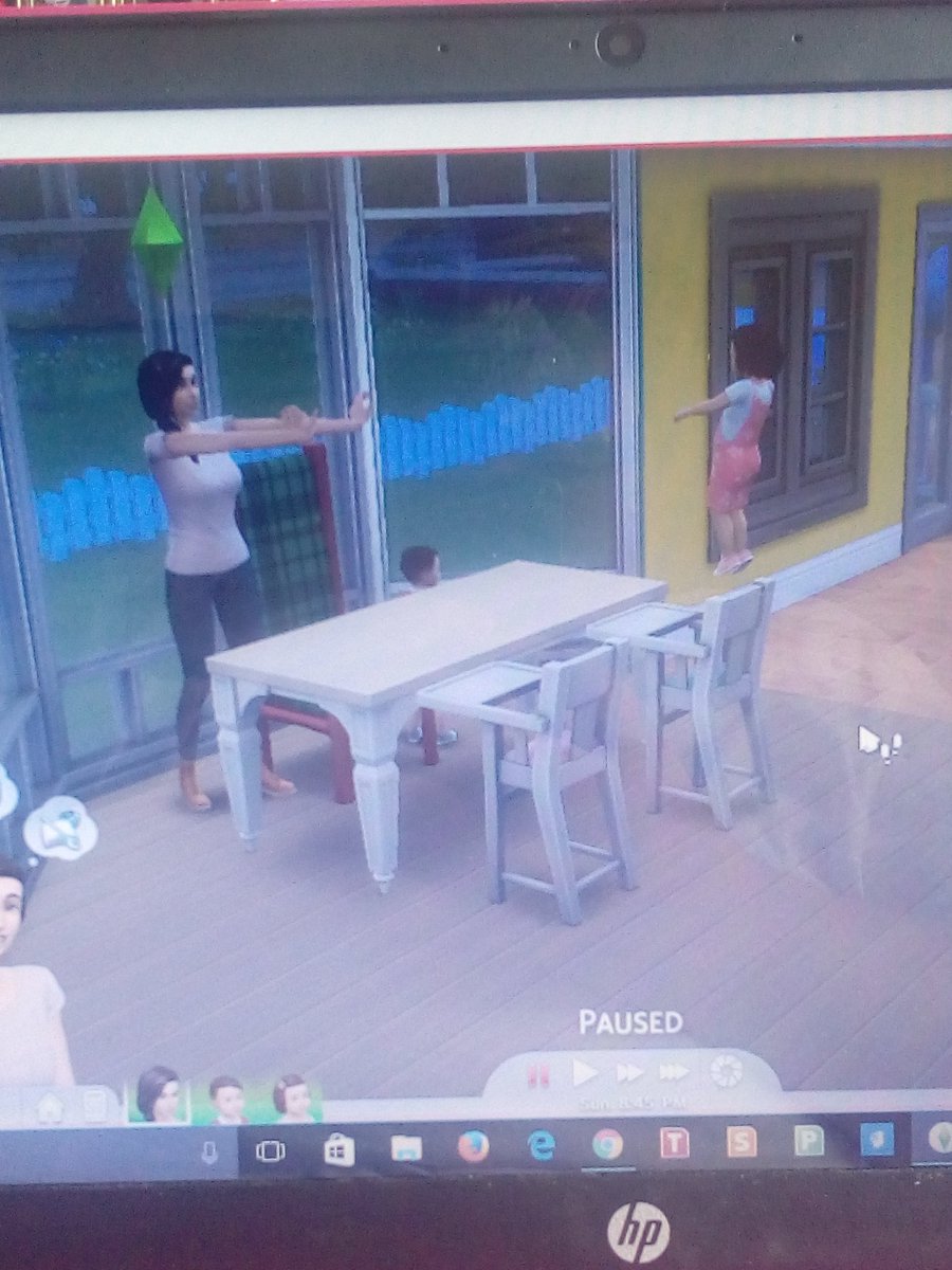 RefuseToSinkDJ's tweet photo. When your toddler is excited to learn the art of levitation with help from her mother π
#Sims4fail #Sims4 #fail #simsfail https://t.co/S5stBkvACr