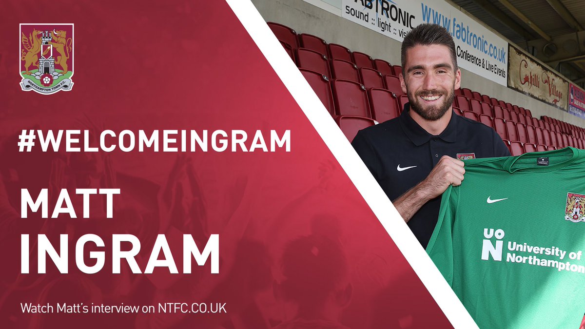 ntfc's tweet photo. We are very pleased to announce the signing of goalkeeper Matt Ingram on a season-long loan from Queens Park Rangers. #WelcomeIngram https://t.co/wh88sXEfrk