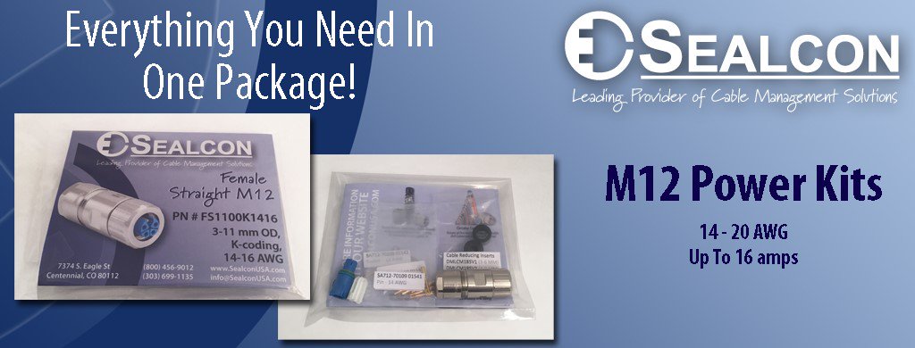 GopherElectroni's tweet photo. The M12 power connector by @Sealcon    is now available in an all inclusive kit that works for many gauges of wire https://t.co/GZEz2rBOFp https://t.co/A0PZsyOqYk