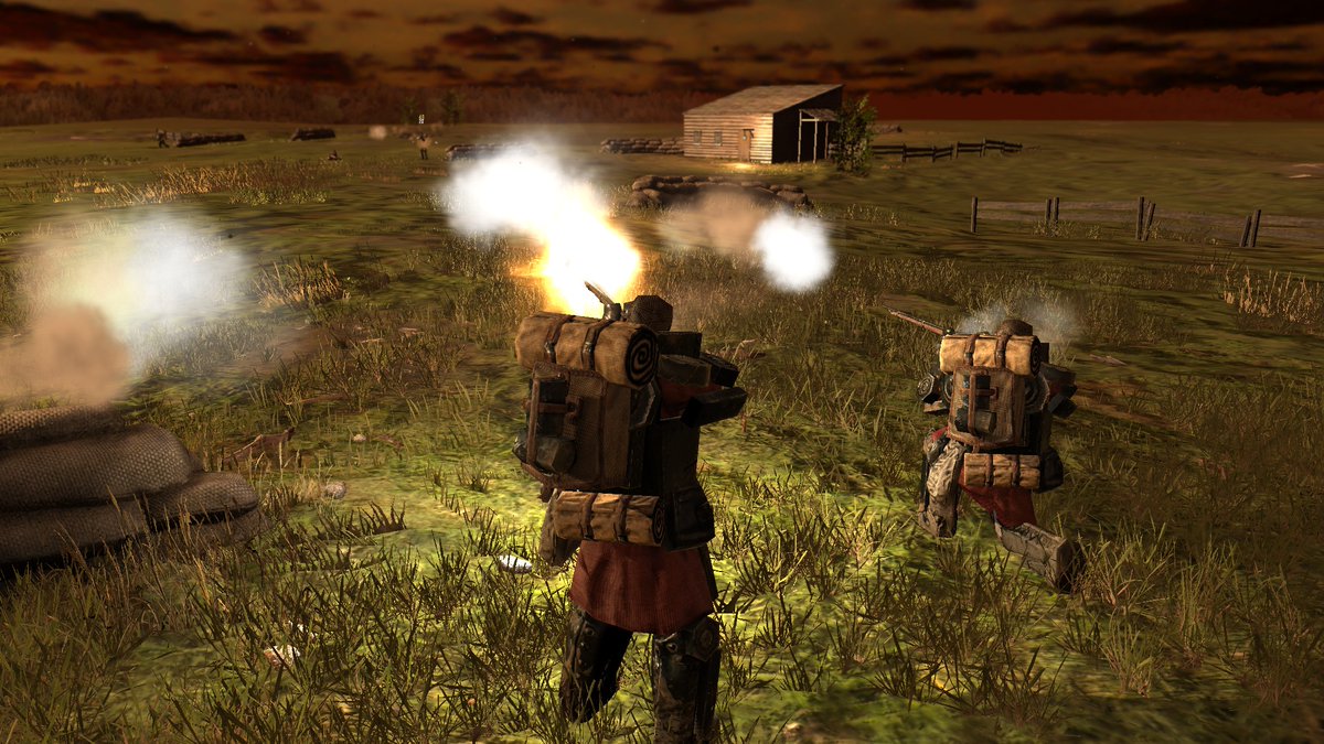 WatchTAP's tweet photo. Newest cover shooter action game Noblemen: 1896 is out TODAY from devs @FoursakenMedia - get it now HERE: https://t.co/OKewhxIhh0 https://t.co/kGN55Y7Vy5