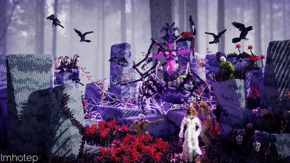 My <a href="/BuildersRefuge/">Builder's Refuge</a>  contest plot is now done. 
Render by: <a href="/Imhotep05/">Solomon Imhotep</a> 
Always remember: Don't leave the path!