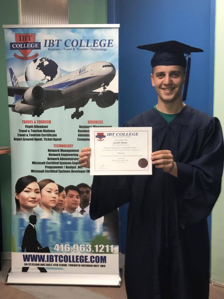 IBT_College's tweet photo. IBT College is celebrating its graduates from the Business Management and Entrepreneurship Program. #Waytogo #ibtcollege #graduates2017 https://t.co/XrfVgFdmF6
