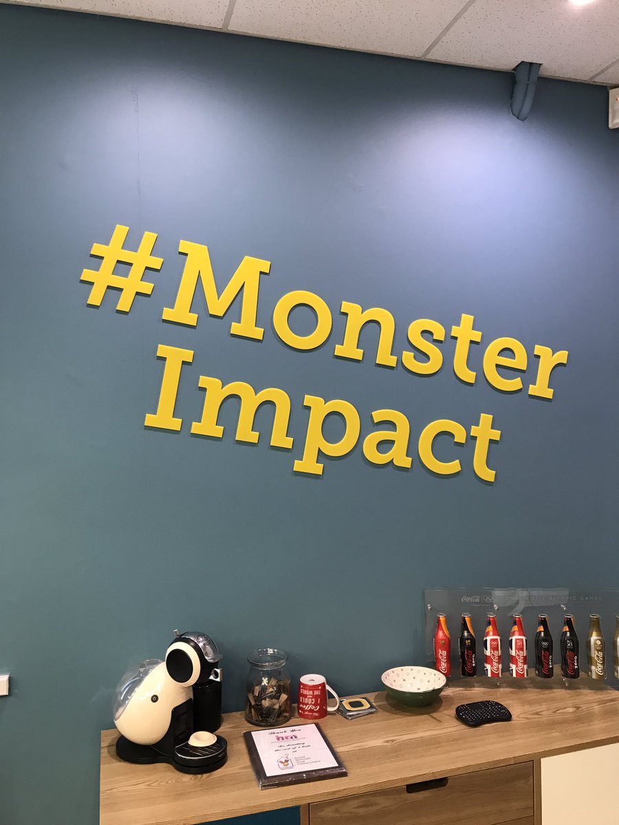 Fantastic meeting <a href="/hwoodmonster/">Hollywood Monster</a> today! Lovely to see such creativity and innovation together #pointofsale #monsterimpact