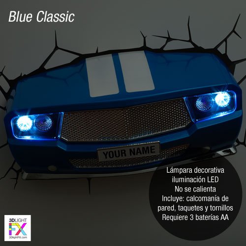 3DLightFX_MX's tweet photo. Si lo tuyo son los #carros deportivos, resalta ese espacio especial con las lámparas decorativas de #Blue #Classic y 3D-Ablo #car #race https://t.co/uKIETN631H
