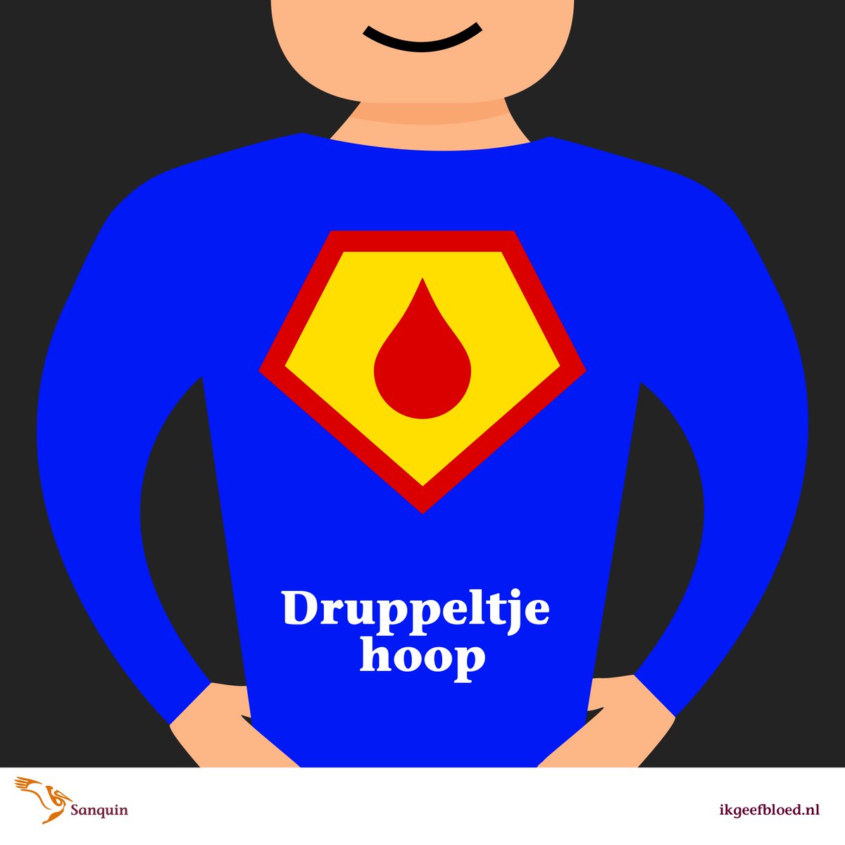 Geef ook hoop, meld je aan als bloeddonor. ikgeefbloed.nl #sharingiscaring #bloedisleven #bloeddonor #bloedbank #sanquin