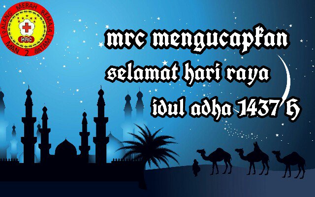 manda_redcross's tweet photo. Assalamualaikum
Suara takbir menggema telah dikumandangkan, ampunan dan berkah semoga kita dapatkan. 
Mohon maaf lahir dan batin 1438 H 🙏 https://t.co/197JP2SXW9