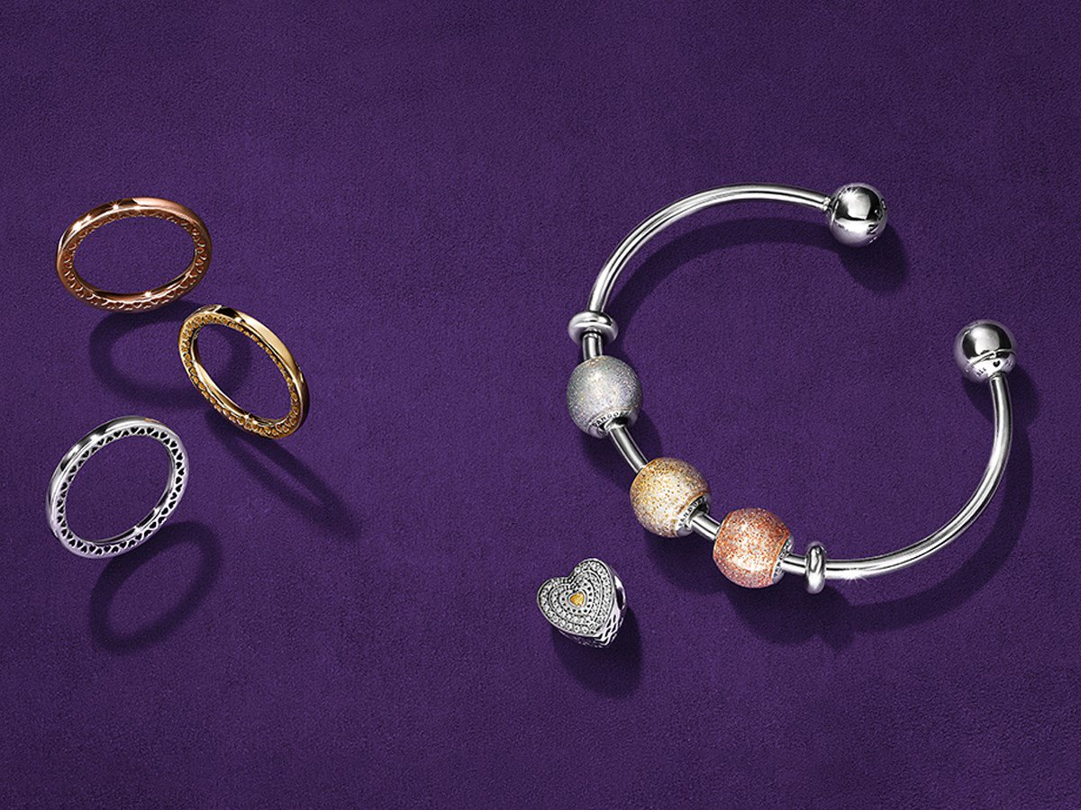 Fall in love with the NEW collection from PANDORA! Mix and match rings, bangles that sparkle &amp; jewellery that allows you to express YOU!