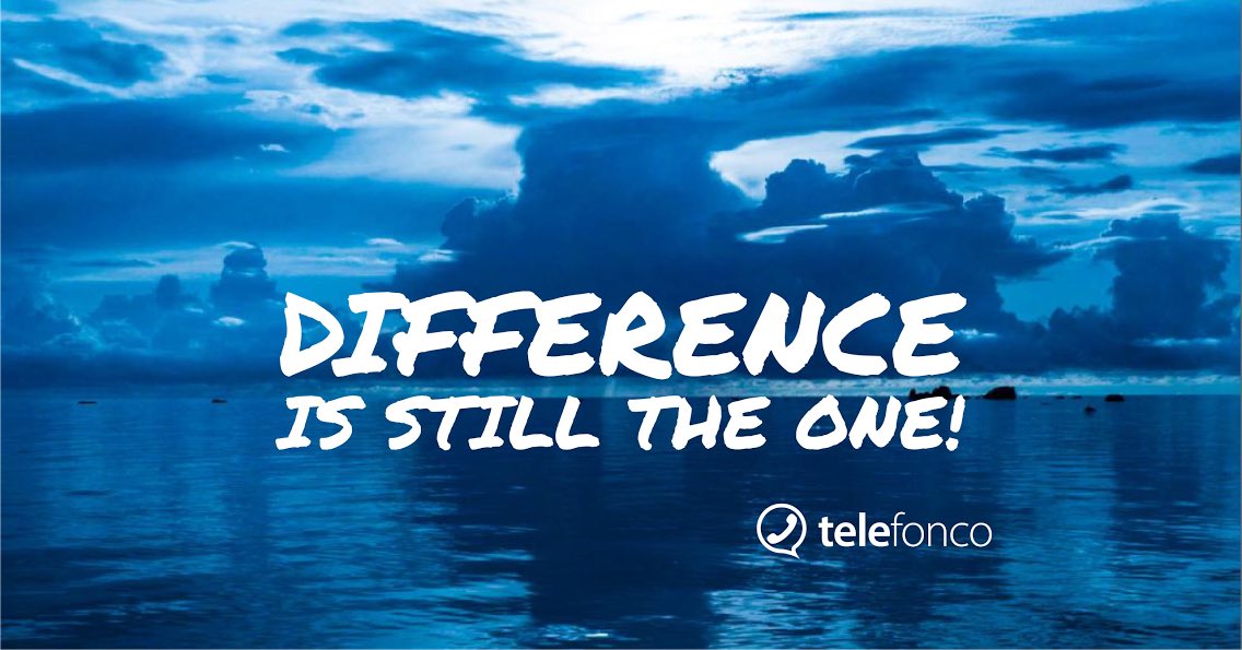 telefonco's tweet photo. Difference is still the one. Dare to be different! #Telefonco #different #telecom #clouds #picoftheday #communication #eveningsky https://t.co/JyWqeqWSvC