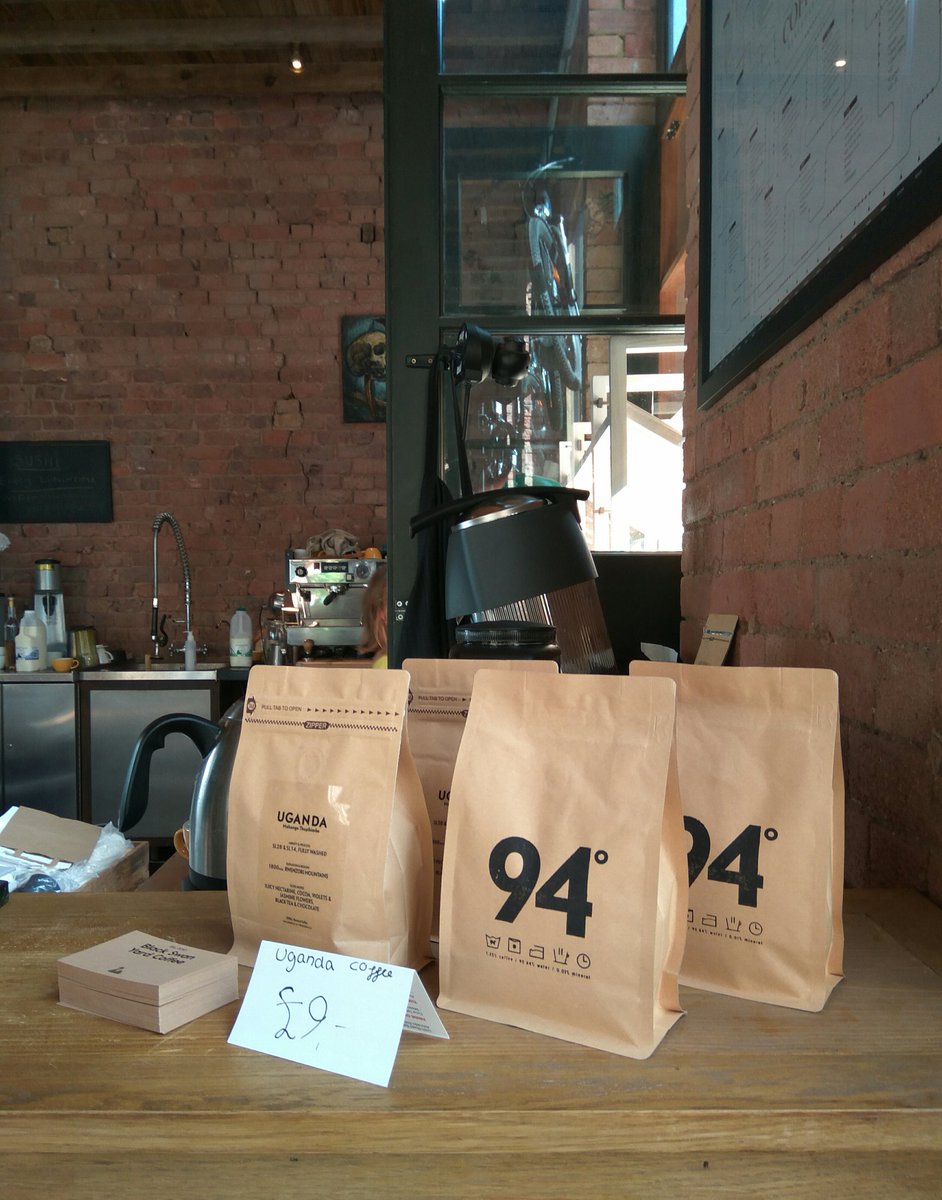 brygmanden's tweet photo. A new roast-batch, of this beautiful Uganda coffee, is now available @BlackSwanYard  as well as @AmoretCoffee  ! https://t.co/ZGUycBFk86