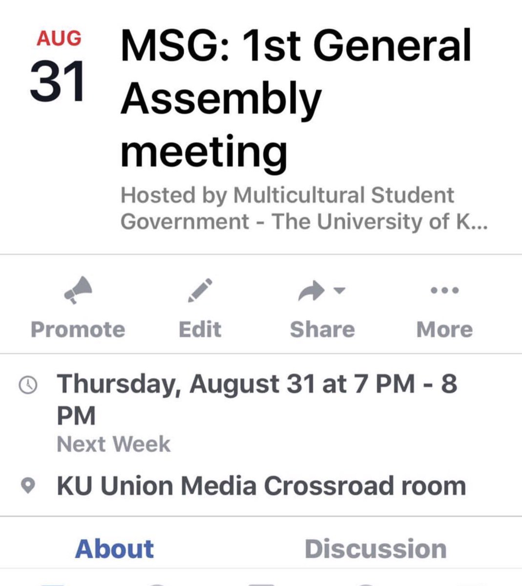 Come on out tonight and learn about the Multicultural Student Government 🤗