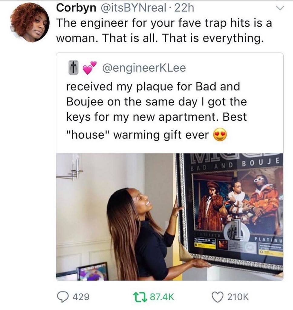 JuicyAlert's tweet photo. This is lovely!! Keep up the great work @engineerklee ✨✨✨ #migos #badandboujee https://t.co/483NptAZB5 https://t.co/wXUQ5hpqUH