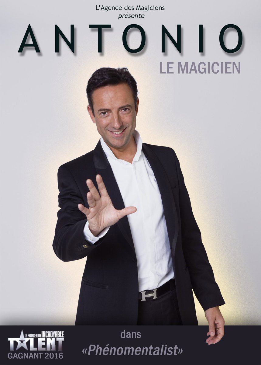 Espace2015's tweet photo. Ce samedi 2 septembre à 20h30, présentation et ouverture de la saison culturelle 2017/2018 de l'@Espace2015 avec "Antonio le mentaliste" https://t.co/rtFLXujy33