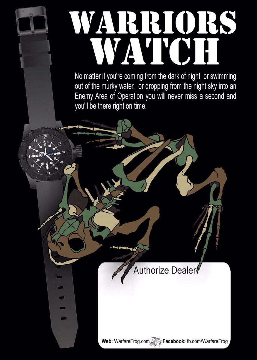 warfarefrog's tweet photo. Soon available for download st our website https://t.co/WQvYXi3X1S our first "Warriors Watch" information sheet #warfarefrog #warfarefrig779 https://t.co/ZE1rFEx9r3