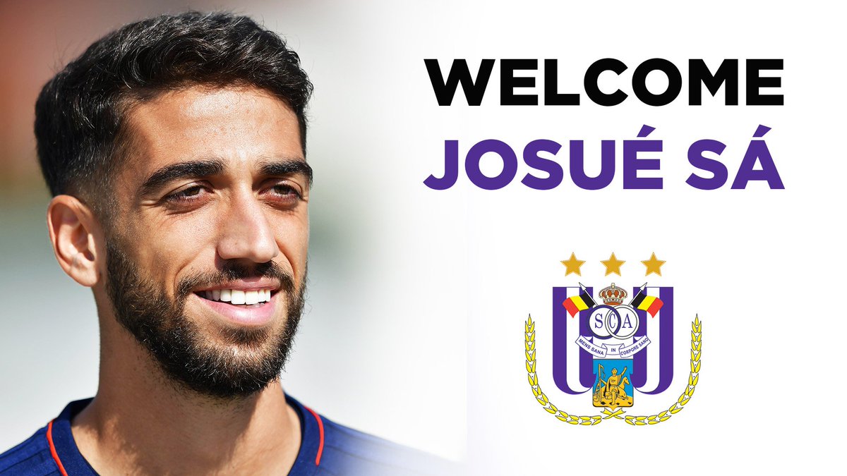 ⚽️ WELKOM JOSUÉ SÁ! 💪 Meer info op goo.gl/yZUVmS 👍 #RSCA #COYM