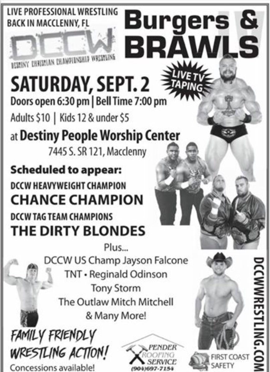 TheOutlawMitch's tweet photo. My opponent DCCW Saturday just cancelled w/ a "head injury". Woulda been a short match. Wouldn't want to wrestle me either! #ForfeitWin https://t.co/SWYAkcDd26