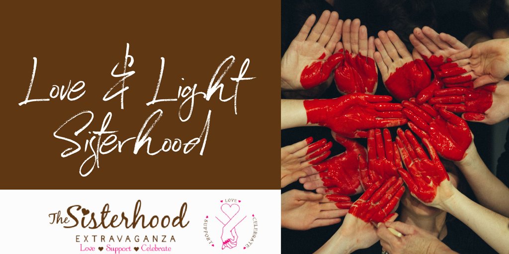 SisterhoodExt's tweet photo. We would like to extend our love &amp; light to our sisters in Texas affected by Hurricane Harvey. #sisterhoodstrong #HoustonStrong https://t.co/6DZu1y28Ee