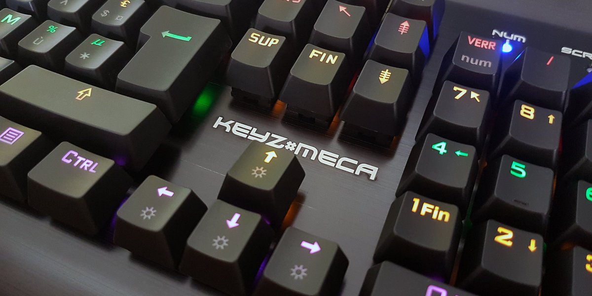 TheGLabFrance's tweet photo. Découvrez le test de notre #Clavier mécanique #KeyzMeca par le site @TechAreaFr ! ▶️ https://t.co/xxRr5qBtJr #Gaming #TheGLab https://t.co/G4DmU3WmIu