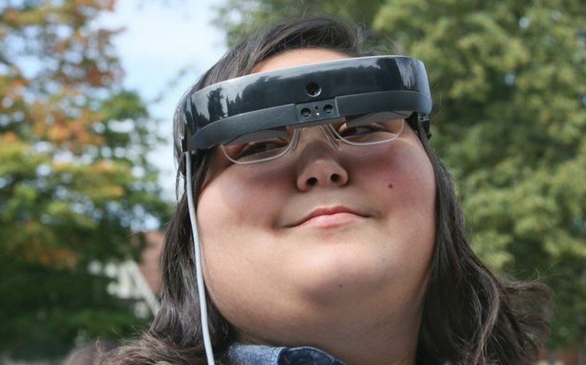 MaRSDD's tweet photo. Legally blind TO teen gets gift of sight @eSightEyewear https://t.co/QGS7KFBupj https://t.co/HuyWaH3ToL