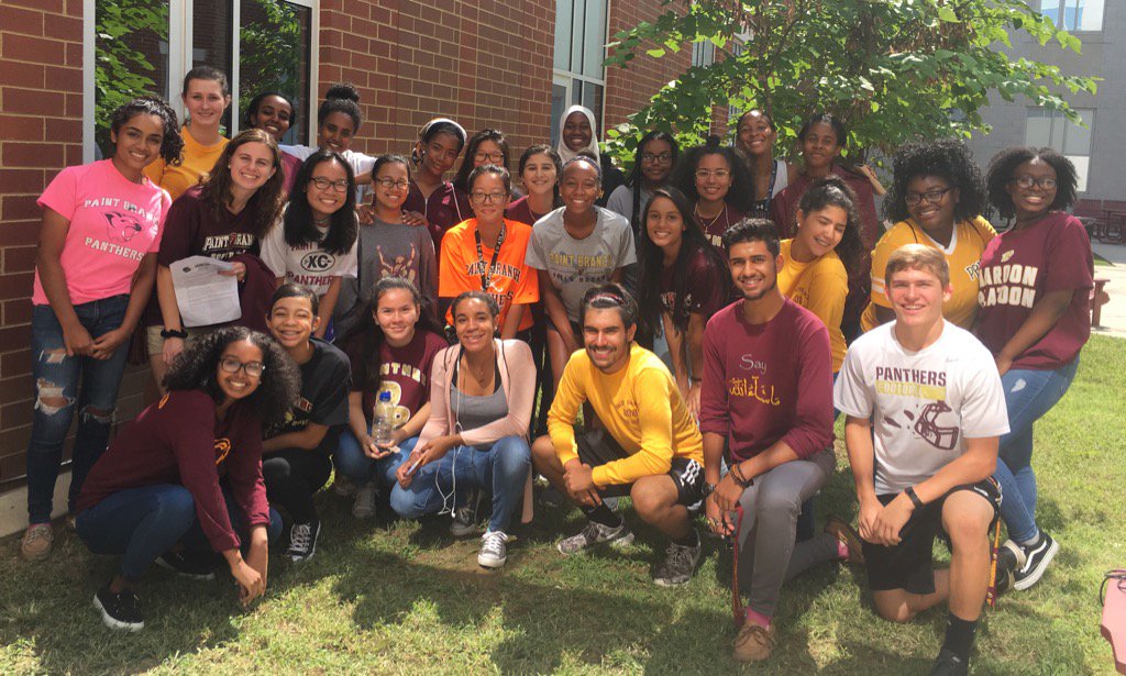 PBHSSignature's tweet photo. Thanks @PantherNHS for showing our new Panthers the #PBway at orientation today! https://t.co/0vVV3YUV2p