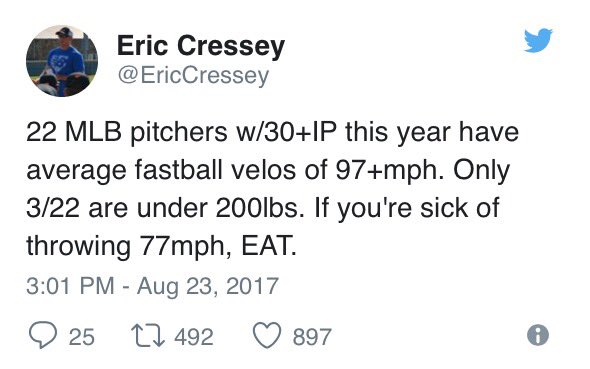 EatTrainEat's tweet photo. Real athletes look for solutions; the rest look for excuses. https://t.co/ddGE76QGeY #baseball #sportsnutrition https://t.co/GC2huDu4tg