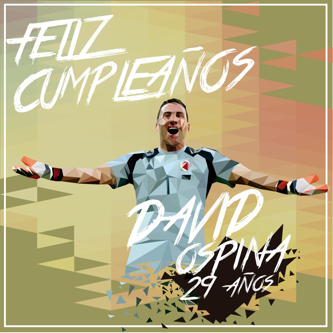 [Faltan 5 horas] ¡David Ospina cumple hoy 29 años! Por una victoria en su día, ¡#VamosMiSelección! bit.ly/2xOh01l