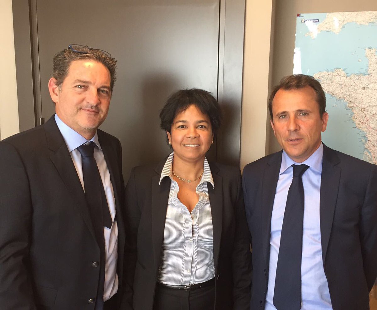 MedefGuyane's tweet image. Excellente rencontre avec @PierreGattaz et @LanxadeT