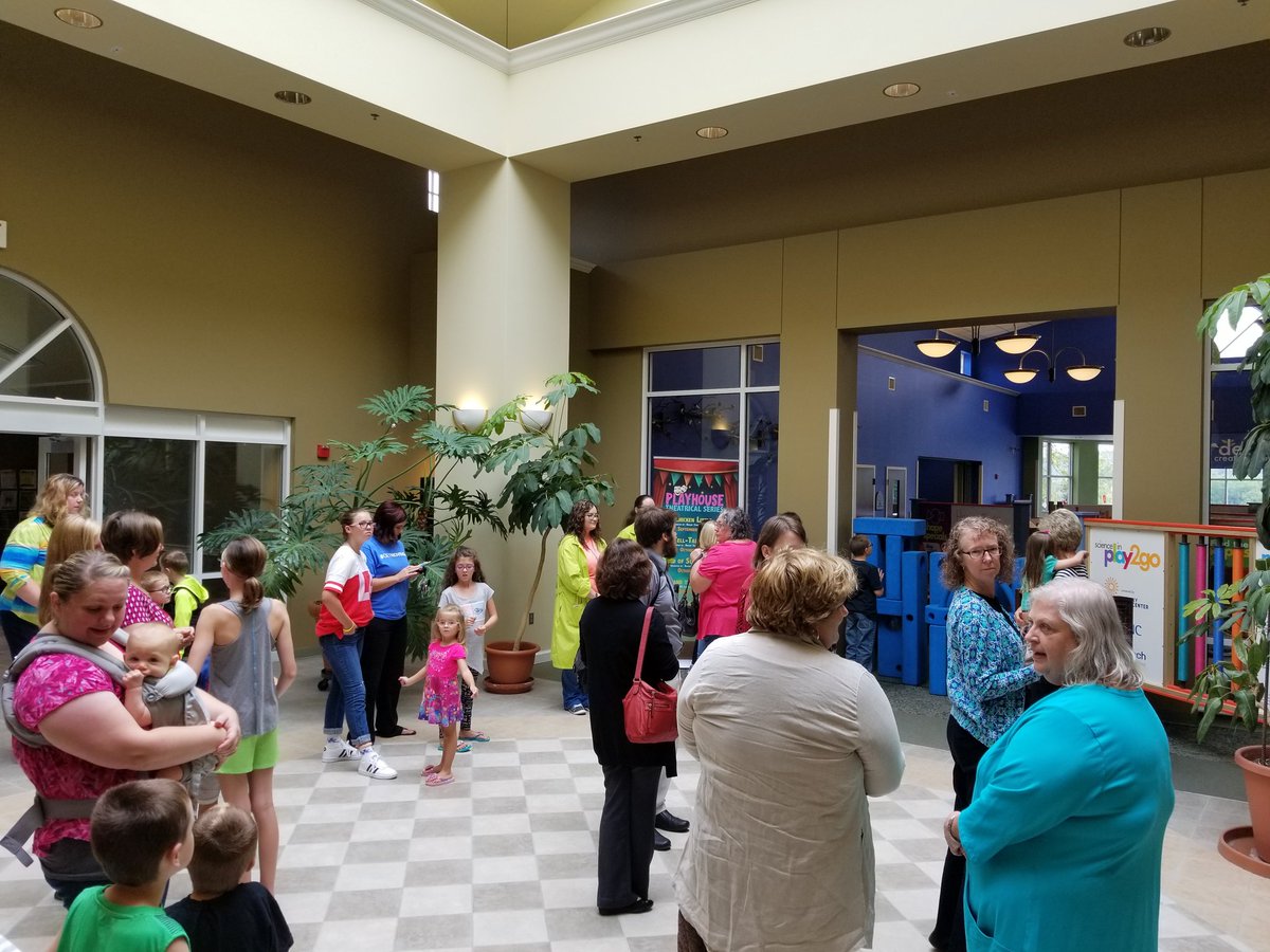 JoGetsCurious's tweet photo. Excitement mounting as we get ready for plow through the @ImgPlayground blocks to open #ScienceInPlay2Go @laurellibrary @KYScience https://t.co/rRjsDbAcht