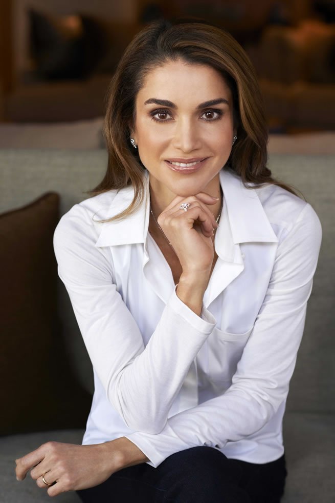 Happy Birthday Queen Rania Of Jordan 
