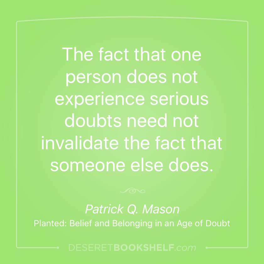 DeseretBook's tweet photo. When your faith is shaken, take comfort in knowing that #questionsaregood.

"Planted" is available via audiobook ... https://t.co/dNHybLgDit https://t.co/o1PGcAgl56