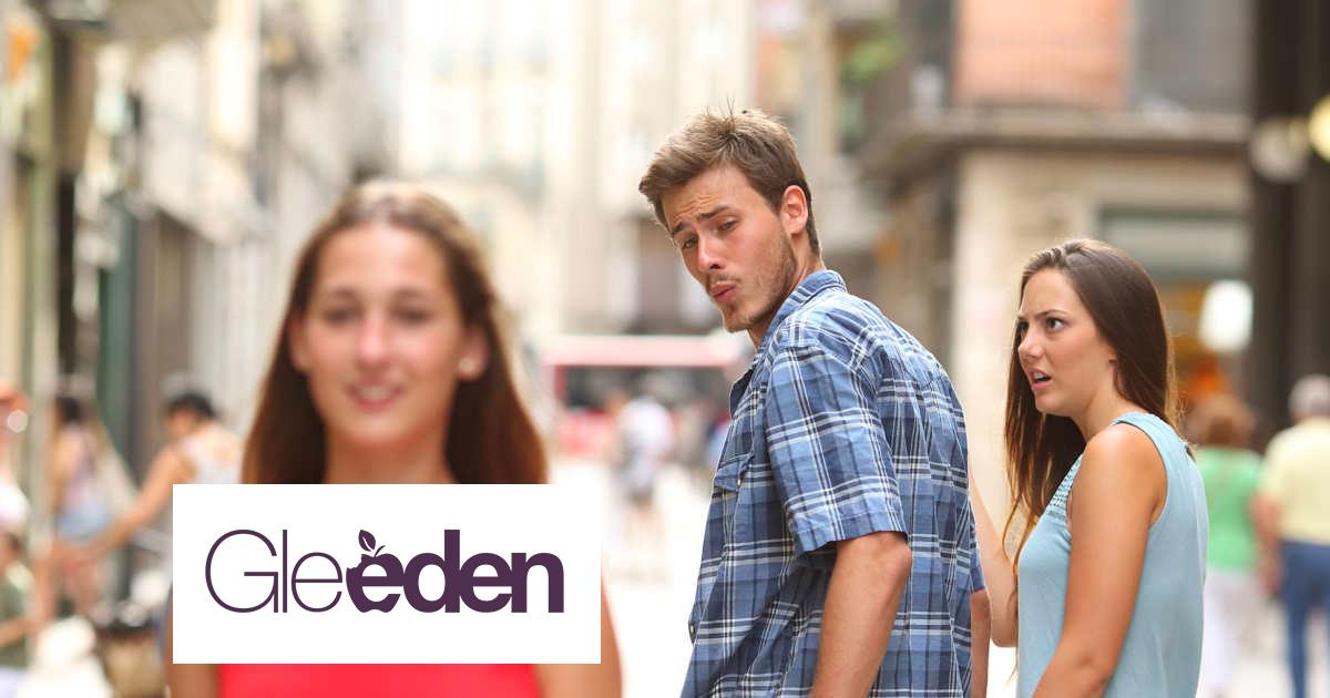 Gleeden_Italia's tweet photo. Pare che internet stia impazzendo dietro a questo nuovo #meme. Scusate ma non ci vediamo nulla di eccezionale ¯\_(ツ)_/¯ #disloyalman https://t.co/VqEDQuCdzj