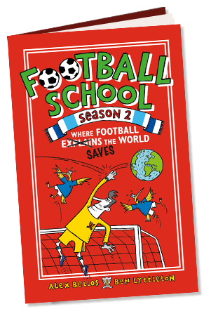 alexbellos's tweet photo. Happy Publication Day me &amp; @benlyt! Football School Season 2 has stories, science &amp; laughs for football-mad kids https://t.co/E0sexLiQ7j https://t.co/p3NIGEU9zo