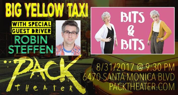 PackTheater's tweet photo. TONIGHT at 9:30pm it's time for @BigYellowTaxiLA &amp; #BitsAndBits two character comedy shows full of improv - part of this complete breakfast! https://t.co/X73d48xZyu