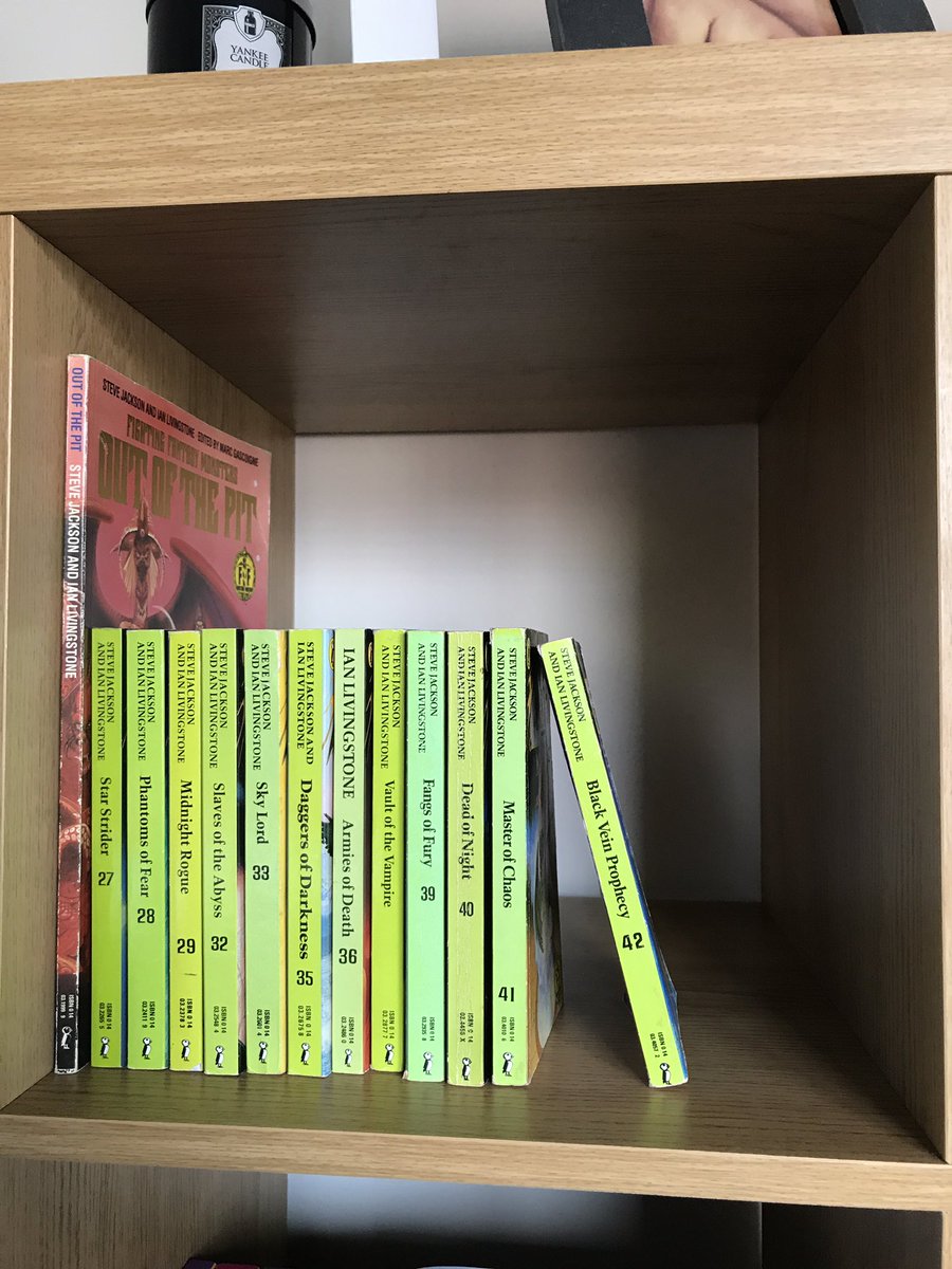 newplanet's tweet photo. Why so many gaps? I can tell you the rest are going on an epic quest with me this Saturday! #FFFest2 @fightingfantasy #TestingMyLuck https://t.co/BkQ9CEUIPB