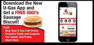 UGas_stl's tweet photo. 

Don't have our app yet? Download it now and get a #free GiGi's Sausage Biscuit! https://t.co/TnjGBJ6wph https://t.co/yd9LUymjKn