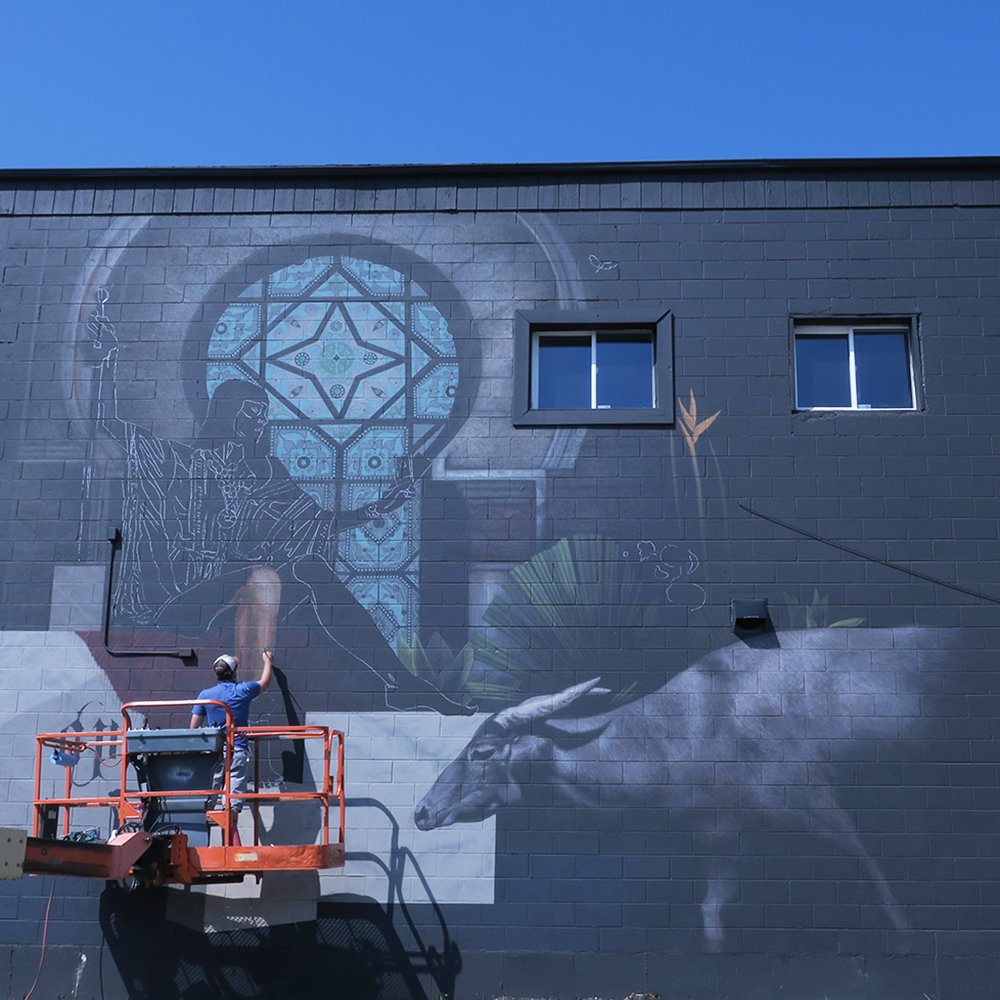 We're excited to see VP <a href="/FJMorrison/">Forrest J Morrison</a>'s mural reveal tomorrow @DP_Colorado, our newest Art District supporter! More: bit.ly/2wLR1eq