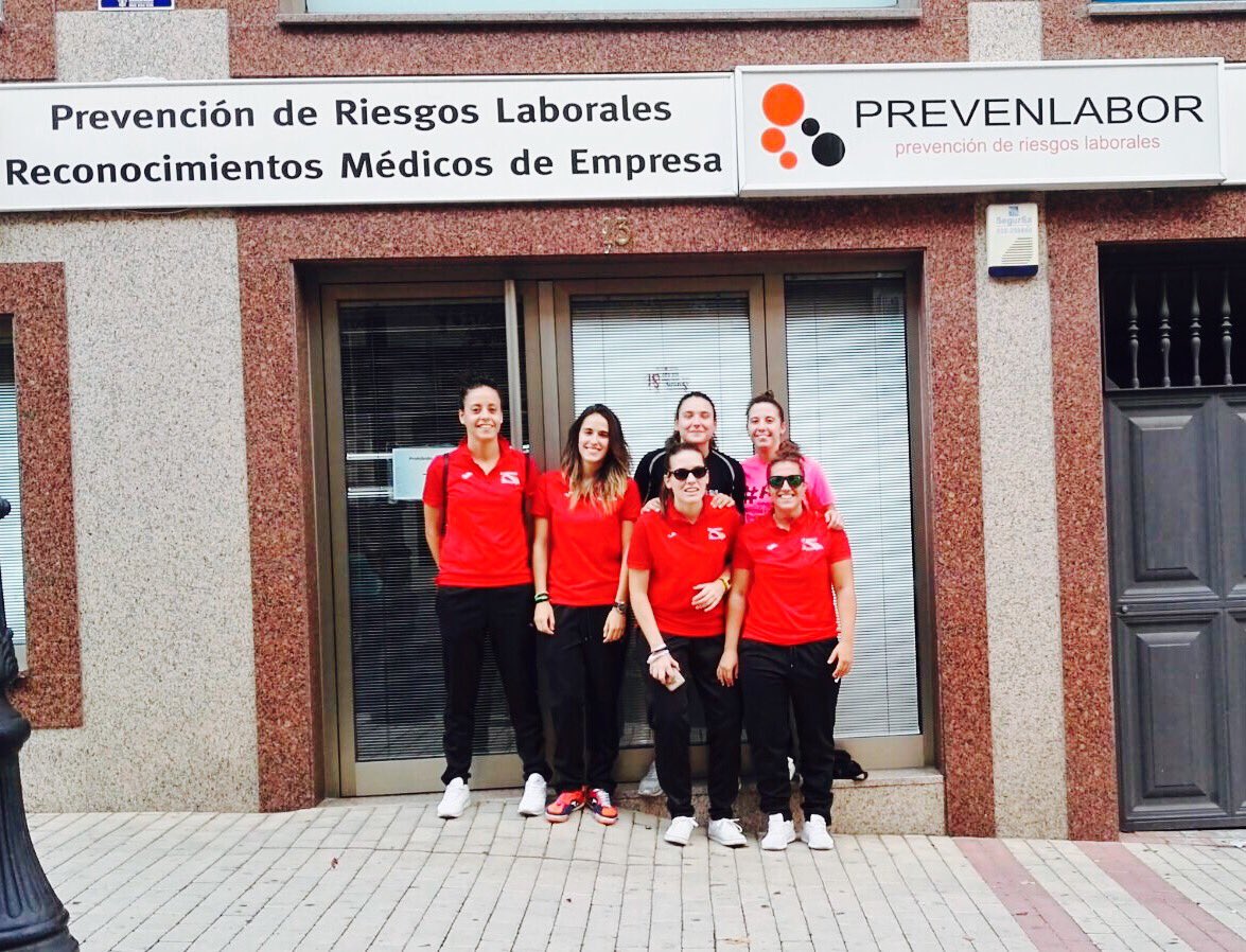 AvilaSalaFem's tweet photo. Nuestras chicas han pasado sus reconocimientos médicos gracias este año a la colaboración de #Prevenlabor Gracias por cuidarnos!!👍🏻 https://t.co/TlM2cLpL6M