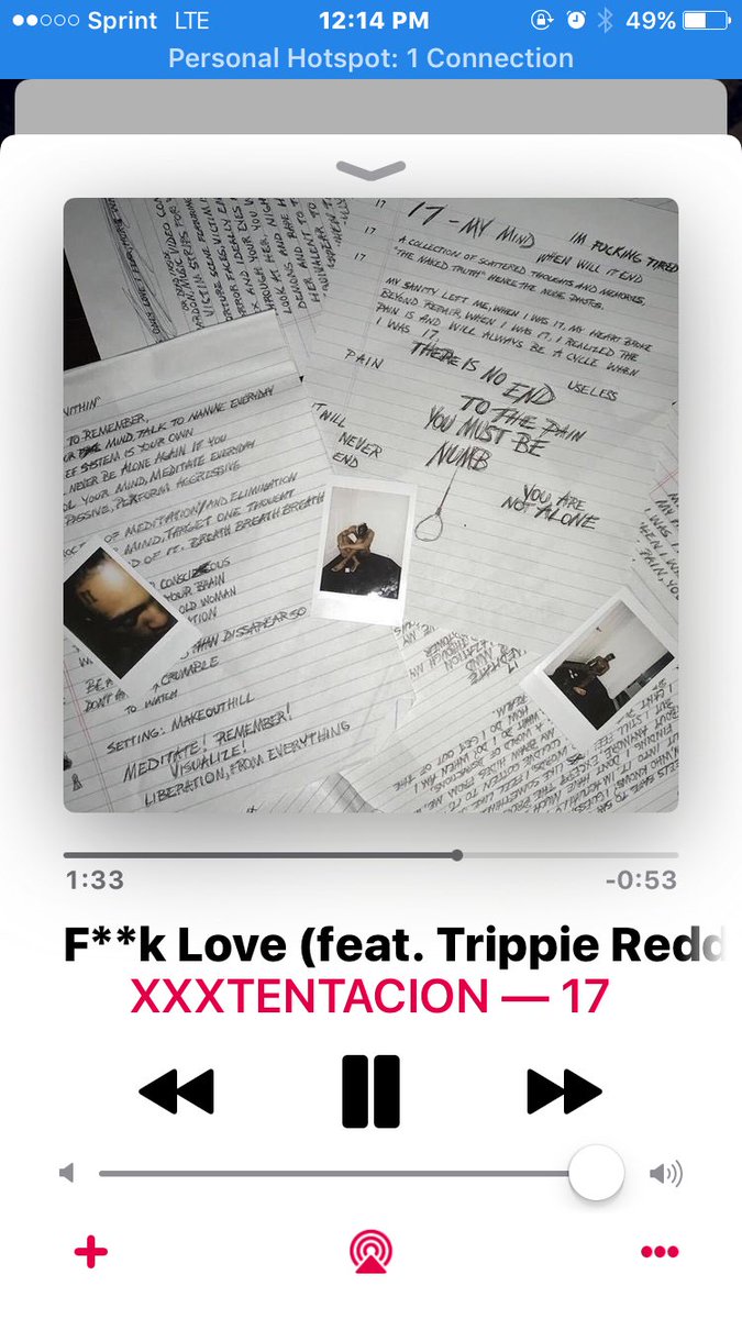 sydneysmith34's tweet photo. muuust say i'm a fan of this whole album https://t.co/FLQNKDxZlI
