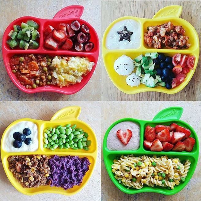 🌽 Add a touch of colour to lunch times with the Lil' Apple Plates! 🍎 Available in packs of 3 socsi.in/rgUBo
 📸 @Vegan_mum_of_boys