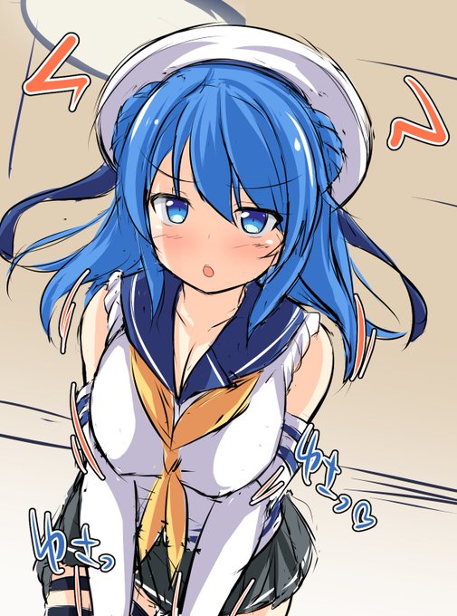 浦風「こぉら!いつまで寝とるんじゃ!
…提督さん?ウチが当番の日は、なんでいっつも寝とるん?」
#艦これ版深夜の真剣お絵描き60分一本勝負 #艦これ版真剣お絵描き60分一本勝負_20170831 