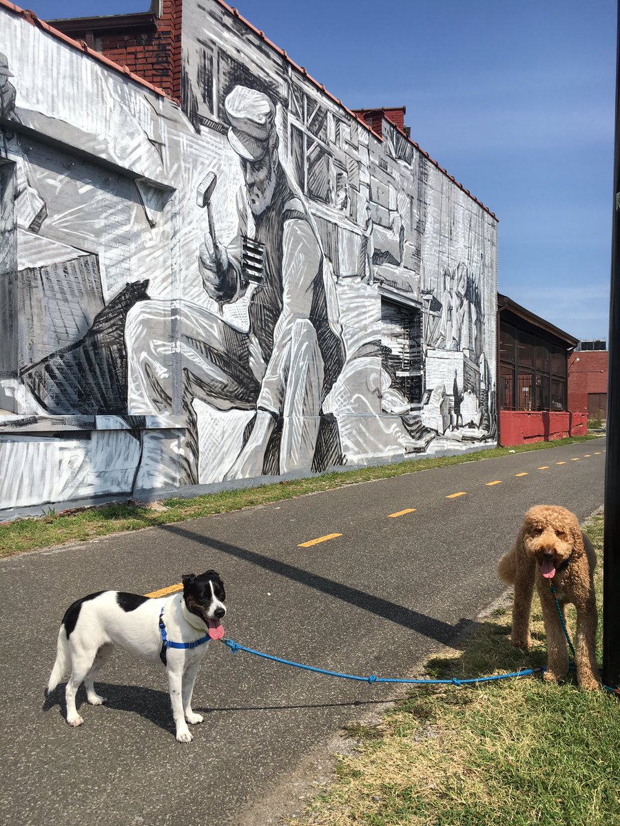 velocipede6's tweet photo. Love this new #ArtontheTrails #28Blocks mural on the #MBT (#MetropolitanBranchTrail) #bikedc #dcmurals #acreativedc #walkwithlocals #dc https://t.co/uGhtLLD8g0