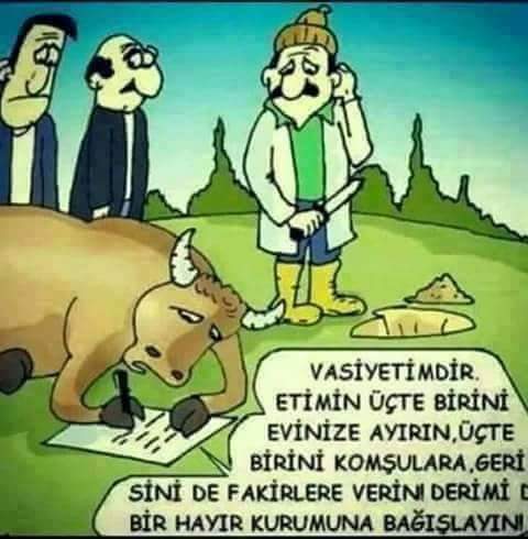 #KurbanKardeşliktir 
Buzluklara et doldurmak için kesilmez kurban.!
Fakire dagitmaktan korkmayin  artik...!!!